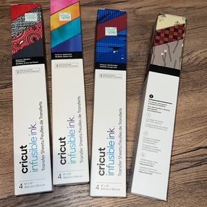 4 Boxes of Cricut Infusible Ink Transfer Sheets